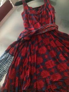 マークバイマークジェイコブス　ワンピース・ファスナー・シルク100% 中古・古着通販】Marc by Marc Jacobs (マークバイマーク