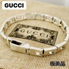 極美品 グッチ バングル ブレスレット LOVED パールモチーフ ブロンズ 極美品☆GUCCI グッチ ブレスレット Gモチーフ シルバー