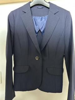 ANCHOR WOMAN パーソンズ グレー ノーカラー パンツスーツ 13号 特集/ANCHOR WOMAN/レディース ANCHOR WOMAN ジャケット| スーツ