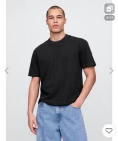 GAP tシャツ ヘビーウェイト クロップドTシャツ 半袖 メンズ 新品未使用