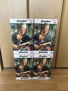 新品未開封】ワンピース ゾロ grandista フィギュア 4個セット