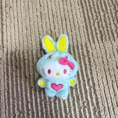キティ ふわふわカラフル バニー マスコット サンリオ ハローキティ