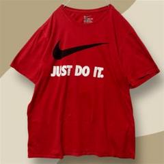 【インポート古着】NIKE メンズ　Tシャツ　半袖　丸首　丸首　ビッグロゴ