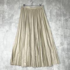 ♪　クラシカルエルフ　ベージュ系　プリーツ　フレア　スカート　ロング