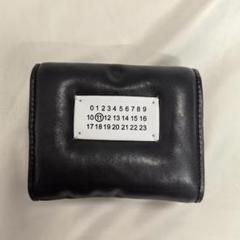 ★MAISON MARGIELA★ブラック Glam Slam 財布 Maison Margiela グラムスラム ブラック 三つ折り財布 - メルカリ