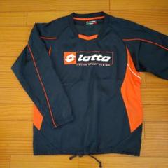 極美品 lotto ヴィンテージデザイン ブランドロゴプリント サッカー ピステ ロト LOTTO - サッカー フットサル USED美品 長袖 一枚生地