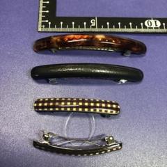 未使用 本甲張 バレッタ べっ甲 江崎べっ甲 髪飾り リボン 未使用 本甲張 バレッタ べっ甲 江崎べっ甲 髪飾り リボン