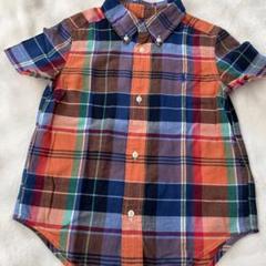 Ralph Lauren 半袖チェックシャツ 3T