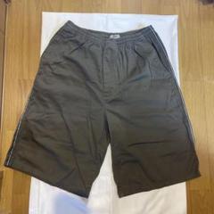 グレー ハーフパンツ サイドポケット付きサイズＬ