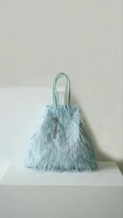 シャルマントサック charmantsac イエローフリンジ巾着 Fringe Bag(フリンジバッグ） - charmantsac