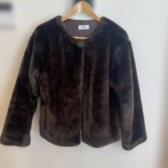 【未着用】OHOTORO ブラックファーコート 未着用】OHOTORO ブラックファーコート（OHOTORO - OHOTORO