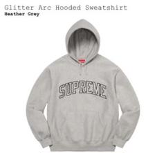 Supreme Glitter Arc Hooded Sweatshirt 赤