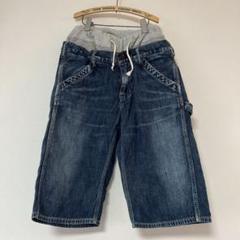 ★新品未使用★デニムダンガリー／ハーフパンツ／140センチ