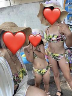 100-120サイズ☆snidel☆母娘お揃い♡ビキニ３着セット！！