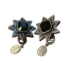 VTG 80s Jean Paul GAULTIER Earrings 无