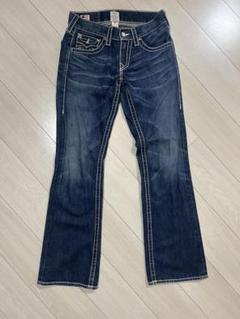 トゥルー レリジョン デニム ジーパン 白ステッチ 希少サイズ