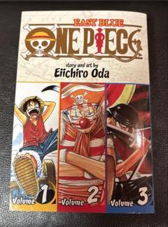 ワンピース　漫画　英語　イーストブルー　1,2,3 one piece 洋書