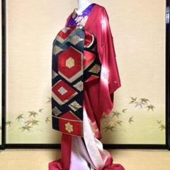 竜宮 八 白菊 舞妓だらり帯『紅水流うつし玻璃波帯』 竜宮 八 白菊 舞妓だらり帯『紅水流うつし玻璃波帯』 - メルカリ