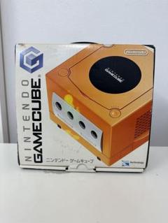 ★動作未確認★ゲームキューブ本体 オレンジ コントローラー付き♪