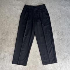 極美品 猛獣期⭐️ヨウジヤマモトプールオム スラックスパンツ サイドガラス 黒 極美品 猛獣期⭐️ヨウジヤマモトプールオム スラックスパンツ