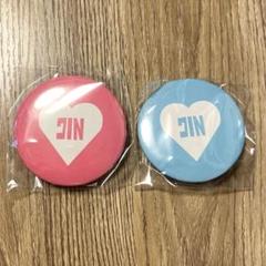 BTS ジン 缶バッジセット LOGO 韓国 RUNSEOKJIN 刺繍 コヤン BTS JIN RUNSEOKJIN JAPAN カプセルトイ 缶バッジ - メルカリ