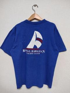 90s USA製 crazy shirt ヨット シングルステッチ Tシャツ