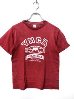 メンズ 古着 YMCA YOKOHAMA 横浜 富士山 プリント Tシャツ