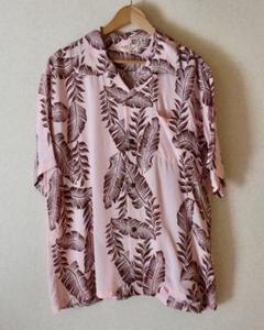 SUN SURF サンサーフ　アロハシャツ　Lサイズ SS38318 レーヨン Lot No. SS38318 / RAYON HAWAIIAN SHIRT “BANANA LEAF AND