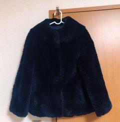 EPOCA THE SHOP 中古黒ファーコート ショート丈 レディース EPOCA THE SHOP 中古黒ファーコート ショート丈 レディース