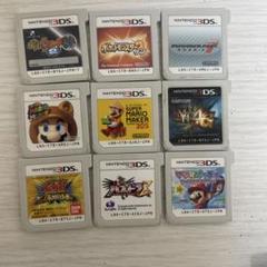 3DSゲームソフト ニンテンドー3DS ゲームソフトセット 9個 - メルカリ