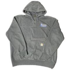 Carhartt ハーフジップ スウェットライトグレー Lサイズ - メルカリ