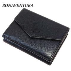 楽天市場】BONAVENTURA(ボナベンチュラ) 二つ折り財布 黒