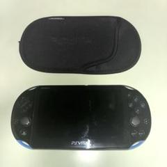 PS Vita 本体 青 ジャンク品　ケース付き