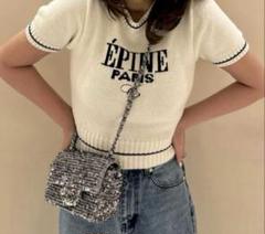 エピヌ サマーニット ÉPINE PARIS summer knit ボーダー エピヌ epine ÉPINE PARIS summer knit border