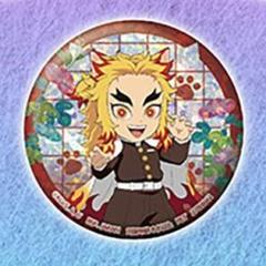 鬼滅の刃 ホログラム缶バッジ～漆ノ章 in ナムコ　煉獄杏寿郎