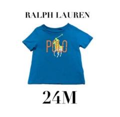 【ラルフローレン】半袖Tシャツ　POLOビッグポニープリント　キッズ　24M90のサムネイル