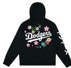 村上隆 MLB TOKYO SERIES ドジャース パーカー / S　ブルー 村上隆＋MLB ナイキ ドジャース パーカー ブルー 青 M