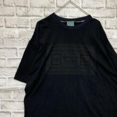 USA製90sヴィンテージTシャツ！シングルステッチ　ブラック半袖古着XL 19