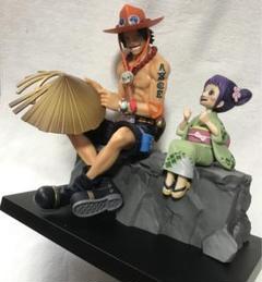 一番くじ ワンピース Emorial Vignette エース＆お玉 フィギュアのサムネイル