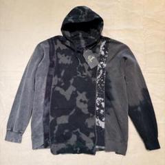新品 Rebuild by Needles ニードルズ 5 Cuts Hoody Needles Rebuild by Needles 5 Cut Hoodie Black & White