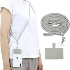⭐️未使用品⭐️ スマホストラップホルダー(グレー)