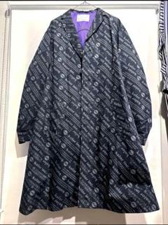 J03118 新品 21SS kolor ステンカラーコート ネイビー 3 J03118 新品 21SS kolor ステンカラーコート ネイビー 3