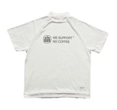 NO COFFEE × CLUBHAUS MOCKNECK ホワイト Sサイズ