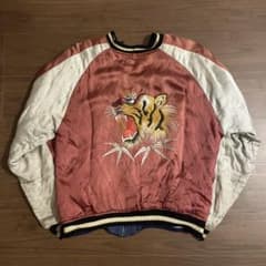 超big size special! 50s スカジャン　中綿なし　両A面 超big size special! 50s スカジャン中綿なし両A面