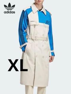 【レア】adidas blue version 2021 AW トレンチコート adidas（アディダス）の「BLUE VERSIONトレンチコート
