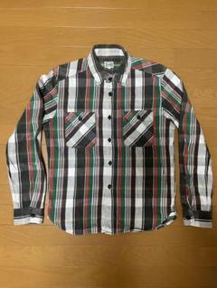 JELADO ブロック 長袖 ヘビーネルシャツ サイズ15 JP72132-101.jpg