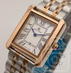 レクタングルはドレスウォッチに適している【ローズゴールド仕様/新品】ジュブリー