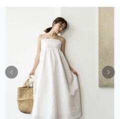2wayギャザーワンピース　春名亜美　ドノバン　コラボ　マキシ丈　コラボワンピ 2wayギャザーワンピース 春名亜美 ドノバン コラボ マキシ丈