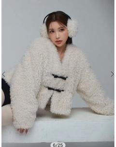 専用 超美品/エイミーイストワール/フェイクファーロングコート エイミーイストワール eimy istoire フェイクファーカラーマント