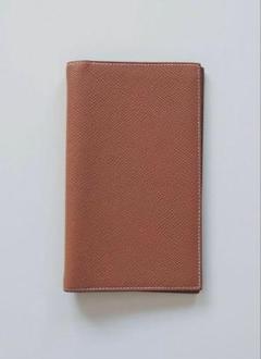 HERMES - エルメス HERMES アジェンダ GM レザー カバー 茶 □E刻印 ☆AA★ HERMES - エルメス HERMES アジェンダ GM レザー カバー 茶 □E